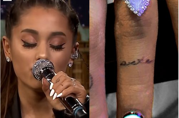 Ariana Grande Covers Her Pete Davidson Tattoo With Tribute